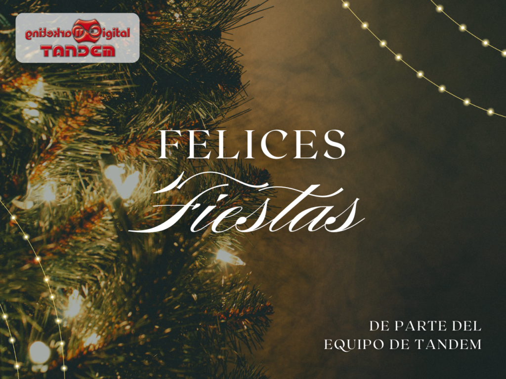 Tandem te desea unas felices fiestas